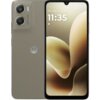 Smartfon w kolorze oliwkowym z wyświetlaczem pokazującym godzinę 11:35 i datę Thu, Apr 23, z widocznym logo Motorola na tylnej obudowie oraz dwoma aparatami fotograficznymi z oznaczeniem "50 MP CAMERA".