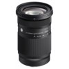 Czarny obiektyw fotograficzny z widocznymi oznaczeniami: "20-200mm 1:3.5-6.3 DG Ø72" oraz logo "SIGMA". Obiektyw ma pierścienie z wyraźnym żłobieniem i oznaczeniami ogniskowych: 20, 28, 35, 50, 85, 135, 200.