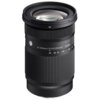 Czarny obiektyw fotograficzny z widocznymi oznaczeniami: "20-200mm 1:3.5-6.3 DG Φ72" oraz "SIGMA". Obiektyw ma pierścienie z wyraźnym żłobieniem i oznaczeniami ogniskowych od 20 do 200 mm.