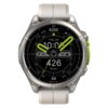 Szary smartwatch z okrągłym wyświetlaczem pokazuje godzinę 10:08, datę "THU 28", liczbę kroków "6200", spalone kalorie "426 KCAL", poziom naładowania baterii "89", temperaturę "36°C" oraz tętno "89 BPM". Na dole ekranu widoczne jest logo "Zeblaze".