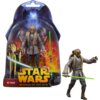 Opakowanie zawiera figurkę postaci z serii Star Wars, z zielonym mieczem świetlnym, na tle ilustracji i logo "Star Wars Revenge of the Sith". Na dole opakowania widnieje napis "Kit Fisto".
