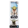 Opakowanie zawiera figurkę przedstawiającą postać z serii Star Wars, z widocznym napisem "YODA" oraz logo "Hasbro" i "Disney". Na opakowaniu znajduje się również zdjęcie Yody oraz oznaczenie wiekowe "4+" i kod "G17625L0".