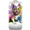 Opakowanie produktu przedstawia kolorową grafikę psa w stylu graffiti na tle z różnobarwnymi plamami. Na dole widnieje napis: "DELUXE ORIGINAL SCREEN DEFENDER Use me as a bookmark".