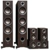 Zestaw Kina domowego DENON AVR-X1700H + Kolumny Glośnikowe 5.0 TAGA HARMONY TAV-507 CZ+WENGE 7.2-kanałowy, 4K, DTS:X, BT, HDR10 Funkcje Bluetooth Wi-Fi Złącze USB