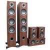Zestaw Kina domowego DENON AVR-X1700H + Kolumny Glośnikowe 5.0 TAGA HARMONY TAV-507 CZ+ORZECH 7.2-kanałowy, 4K, DTS:X, BT, HDR10 Funkcje Bluetooth Wi-Fi Złącze USB