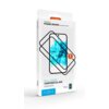 Opakowanie produktu z napisem "FULL COVER TEMPERED GLASS Double pack" oraz "FIXED" na dole, zawiera grafikę przedstawiającą dwa szkła ochronne na telefon z niebieskim wzorem na ekranie. Na opakowaniu widnieje również informacja "2 PCS" oraz "Applicator in