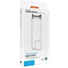 Przezroczyste etui na telefon z czarną smyczą jest zaprezentowane na opakowaniu z napisem: "designed for PHONE BRAND exact phone model". Na dole opakowania widnieje napis: "MAGPURE NECK BACK COVER with detachable lanyard" oraz logo "FIXED".