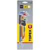 Zestaw kluczy torx TOPEX 35D969 (9 elementów) Rodzaj Zestaw kluczy Torx