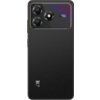 Czarny smartfon z trzema obiektywami aparatu i napisem "SUPER AI CAMERA" na module aparatu. Na obudowie widoczne jest logo "ZTE".