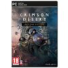 Okładka gry "Crimson Desert Day One Edition Gra PC" z napisem "PC Digital Download" u góry oraz logo "Pearl Abyss" na dole. Widoczne są postacie w zbrojach, a w lewym dolnym rogu znajduje się oznaczenie wiekowe 18+ oraz symbole języków ENG i PL.