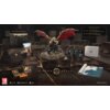 Na zdjęciu znajduje się zestaw "Crimson Desert Collector's Edition Gra XBOX SERIES X", który obejmuje limitowaną dioramę z figurką smoka, steelbook, list od deweloperów, przypinkę, trzy naszywki, karty z postaciami z gry, mapę z tkaniny oraz pudełko kolek