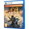 Okładka gry "Avatar: Frontiers of Pandora From The Ashes Edition" na PS5, z widocznym logo Ubisoft i oznaczeniem wiekowym 16. Na górze znajduje się napis "FROM THE ASHES EDITION INCLUDES MAIN GAME + EXPANSION", a na dole logo PEGI z informacją o wymaganym