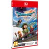 Czerwona okładka gry "Dragon Quest VII Reimagined" na konsolę Nintendo Switch, przedstawiająca trzech bohaterów na tle krajobrazu z górami i niebem. Widoczne są logotypy Nintendo Switch, Square Enix oraz oznaczenie wiekowe 12 z informacją "GAME-KEY CARD".