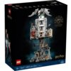 Pudełko zestawu LEGO przedstawia model banku Gringotta z serii Harry Potter, z widocznym smokiem na szczycie budynku. Na opakowaniu znajdują się napisy: "18+", "76417", "4803 pcs/pzs", "Gringotts Wizarding Bank Collectors' Edition", oraz logo LEGO i Wizar