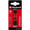 Czerwone opakowanie zawiera dwa bity o długości 60 mm z oznaczeniami "PH2" i "S2", z logo "Einhell" oraz napisem "PROFESSIONAL". Na opakowaniu znajdują się również symbole wskazujące na funkcje, takie jak "Double Torsion" i "E 6.3", oraz adres strony internetowej "www.einhell.com".