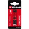 Czerwone opakowanie zawiera dwa bity o długości 60 mm, oznaczone jako PZ2 i S2, z logo "Einhell" oraz napisem "PROFESSIONAL". Na opakowaniu znajdują się również piktogramy przedstawiające funkcje bitów oraz adres strony internetowej einhell.com.