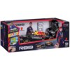 Pudełko zawiera zdalnie sterowany samochód wyścigowy w skali 1:24 z grafiką Oracle Red Bull Racing, z widocznymi napisami "Maisto Tech RC", "2.4 GHz", "RB19" oraz "1 Verstappen". Na opakowaniu znajdują się również zdjęcia samochodu i postaci w stroju wyścigowym.