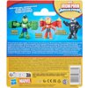 Na zdjęciu znajduje się opakowanie z trzema figurkami postaci: Iron Hulk, Iron Man i Black Panther, z napisem "Marvel Iron Man and the Awesome Friends" oraz informacją "Also available" w kilku językach. Na dole widoczne są logotypy Hasbro i Marvel oraz sz