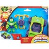 Opakowanie zawiera zielono-fioletową figurkę Iron Hulk oraz pojazd Iron Racer, z logo Hasbro i napisami "IRON HULK" oraz "MARVEL IRON MAN AND HIS AWESOME FRIENDS". W prawym górnym rogu widnieje logo Disney Junior, a na opakowaniu znajdują się ilustracje p
