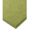 Zielony panel filcowy o kwadratowym kształcie, z widoczną teksturą materiału. Produkt ma wymiary 40 x 40 cm.