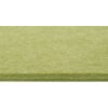 Zdjęcie przedstawia zielony panel filcowy o kwadratowym kształcie, z widoczną teksturą materiału. Produkt ma wymiary 40 x 40 cm i jest pokazany w zbliżeniu, ukazując jego grubość i strukturę.