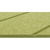 Zielony panel filcowy o wymiarach 40 x 40 cm z widocznymi geometrycznymi wzorami w postaci linii. Produkt jest przedstawiony w zbliżeniu, ukazując teksturę materiału.
