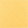 Żółty panel filcowy o kwadratowym kształcie z delikatnymi, ukośnymi liniami biegnącymi przez jego powierzchnię. Produkt to "Panel filcowy MULTIDECOR Felly Kwadrat 02 40 x 40 cm Żółty (2 szt.)".