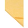 Żółty panel filcowy o kwadratowym kształcie, widoczny z bliska, ukazujący teksturę materiału i krawędzie. Produkt to "Panel filcowy MULTIDECOR Felly Kwadrat 02 40 x 40 cm Żółty (2 szt.)".