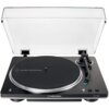 Zestaw Stereo Gramofon Audio-Technica A-T LP70XBT + Aktywne Kolumny Podstawkowe Audio-Technica A-T SP3 X CZARNY+BIAŁY Napęd Paskowy