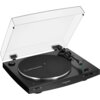 Zestaw Stereo Gramofon Audio-Technica A-T LP3X + Aktywne Kolumny Podstawkowe Audio-Technica A-T SP3 X CZ+BIAŁY Napęd Paskowy