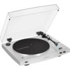 Zestaw Stereo Gramofon Audio-Technica A-T LP3X + Aktywne Kolumny Podstawkowe Audio-Technica A-T SP3 X BIAŁY+CZ Napęd Paskowy
