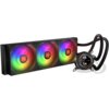 Obudowa KRUX Empero + Chłodzenie wodne KRUX HydroGlance 360 ARGB LCD Czarny Standard płyty głównej ATX