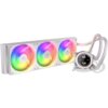 Obudowa KRUX Empero White + Chłodzenie wodne KRUX HydroGlance 360 ARGB LCD Biały Standard płyty głównej ATX