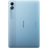 Tył niebieskiego tabletu z dwoma obiektywami aparatu w górnej części. Na środku widoczny jest napis "Blackview", a obok aparatu znajduje się tekst "13MP AI Camera".