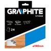 Tarcza do cięcia GRAPHITE 57H668 190 mm Grubość tarczy [mm] 2.2