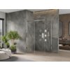 Mexen Omega kabina prysznicowa rozsuwana 150 x 90 cm, transparent, chrom - 825-150-090-01-00 Cichy domyk Tak