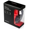Czarne opakowanie z przezroczystym panelem prezentuje słuchawki nauszne z mikrofonem, z widocznymi napisami: "MC-823 RANGER HEADPHONES WITH MICROPHONE", "HI-QUALITY STEREO SOUND", "MICROPHONE", "VOLUME CONTROL" oraz logo "MODECOM". Wewnątrz opakowania wid