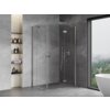 Mexen Mist-H Duo kabina prysznicowa uchylna prawa 75 x 90 cm, transparent, chrom - 8A5-075L-090P-01-00 Cichy domyk Tak