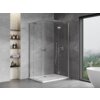 Mexen Mist-H Duo kabina prysznicowa uchylna prawa 75 x 90 cm, transparent, chrom - 8A5-075L-090P-01-00 Cichy domyk Tak