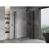 Mexen Mist-H L Duo kabina prysznicowa uchylna prawa 75 x 110 cm, transparent, czarna - 8A5L-075L-110P-70-00 Typ kabina prysznicowa