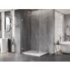 Mexen Lunar-B L kabina prysznicowa uchylna lewa 95 x 70 cm, transparent, chrom - 832L-095-070-01-00-L Cichy domyk Tak