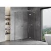 Mexen Mist-H L Duo kabina prysznicowa uchylna prawa 85 x 105 cm, transparent, chrom - 8A5L-085L-105P-01-00 Cichy domyk Tak