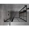 Mexen Mist L Duo kabina prysznicowa uchylna 105 x 100 cm, czarna kratka, czarna - 8A4L-105L-100P-70-77 Typ kabina prysznicowa