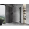 Mexen Mist-H Duo kabina prysznicowa uchylna lewa 115 x 95 cm, transparent, czarna - 8A5-115L-095P-70-00 Typ kabina prysznicowa