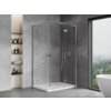 Mexen Mist-H L Duo kabina prysznicowa uchylna prawa 105 x 120 cm, transparent, chrom - 8A5L-105L-120P-01-00 Cichy domyk Tak