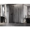 Mexen Lunar-B kabina prysznicowa uchylna lewa 90 x 90 cm, transparent, gun metal - 832-090-090-95-00-L Typ kabina prysznicowa