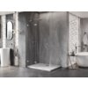Mexen Lunar kabina prysznicowa uchylna lewa 100 x 80 cm, transparent, chrom - 834-100-080-01-00-L Cichy domyk Tak