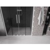Mexen Velar L Duo drzwi prysznicowe rozsuwane 150 cm, grafit, białe - 871-150-003-42-20 Gwarancja 24 miesiące