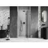 Mexen Lunar L drzwi prysznicowe uchylne prawe 95 cm, transparent, gun metal - 834L-095-000-95-00-P Gwarancja Door To Door