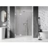 Mexen Lunar-F L drzwi prysznicowe składane lewe 110 cm, transparent, białe - 836SL-110-050-20-00-L Gwarancja 24 miesiące